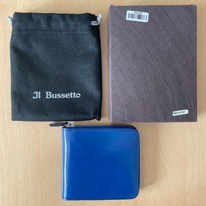 Il Bussetto Square Zip Wallet NWT